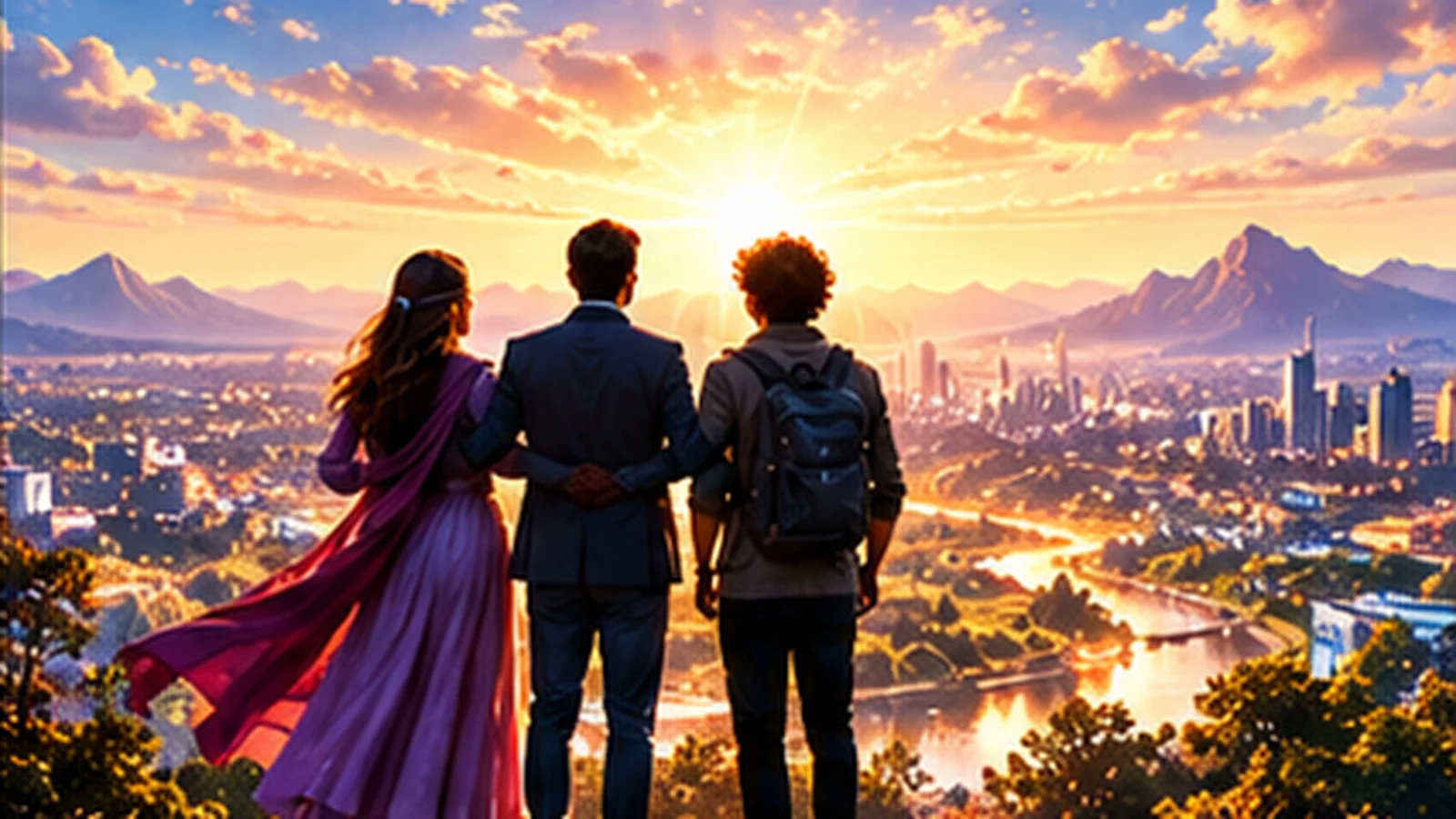 Three creators looking toward a hopeful cinematic horizon